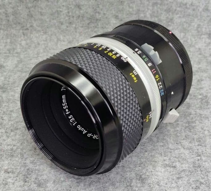 Micro-NIKKOR-P Auto55mm f/3.5　M2リング付
