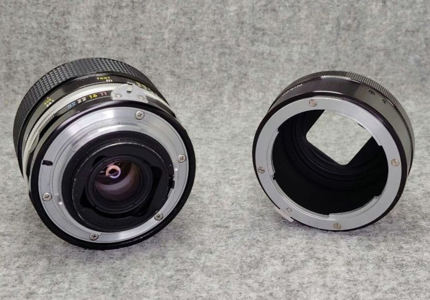 Micro-NIKKOR-P Auto55mm f/3.5　M2リング付