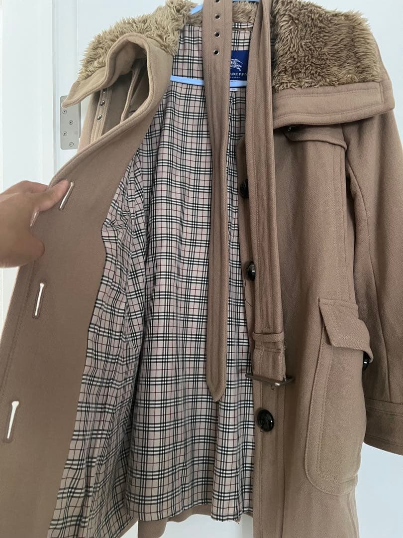 Burberry blue label ロングジャケット size 36