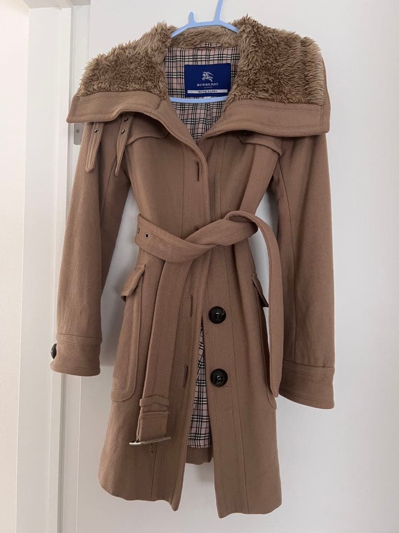 Burberry blue label ロングジャケット size 36