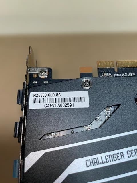 ASRock RX6600 CLD 8G グラフィックボード