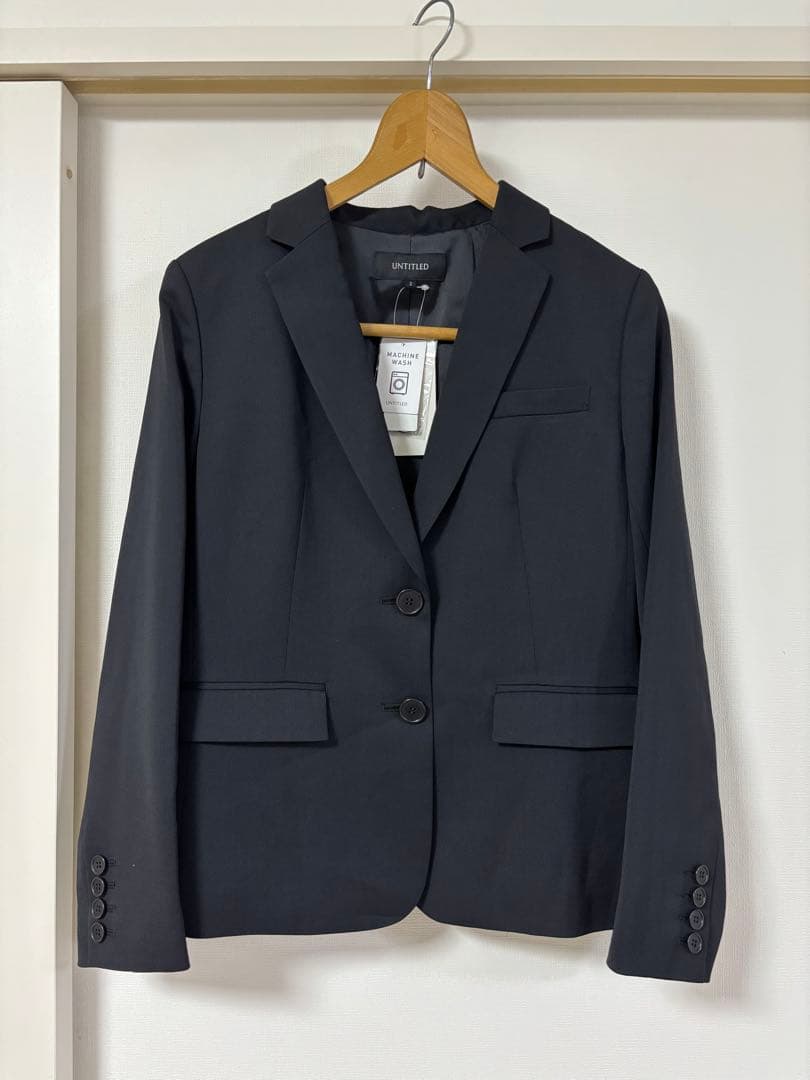 新品✨総額67,100円✨アンタイトル ジャケット スーツ 3点 M 洗濯可