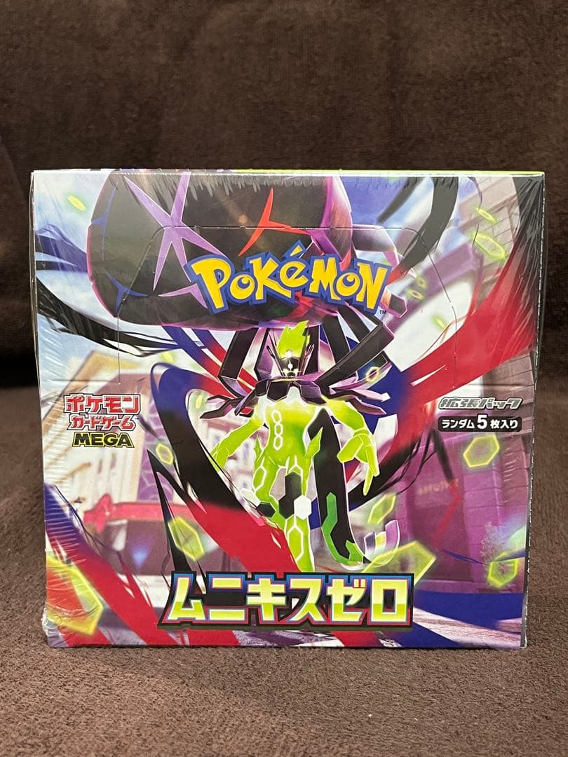 ね*ん様 ポケモンカードゲーム　ムニキスゼロ　1box　シュリンク付き