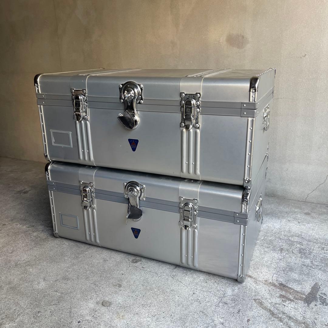 BANKOKU アルミトランクケース　三越 日本製　2個セット