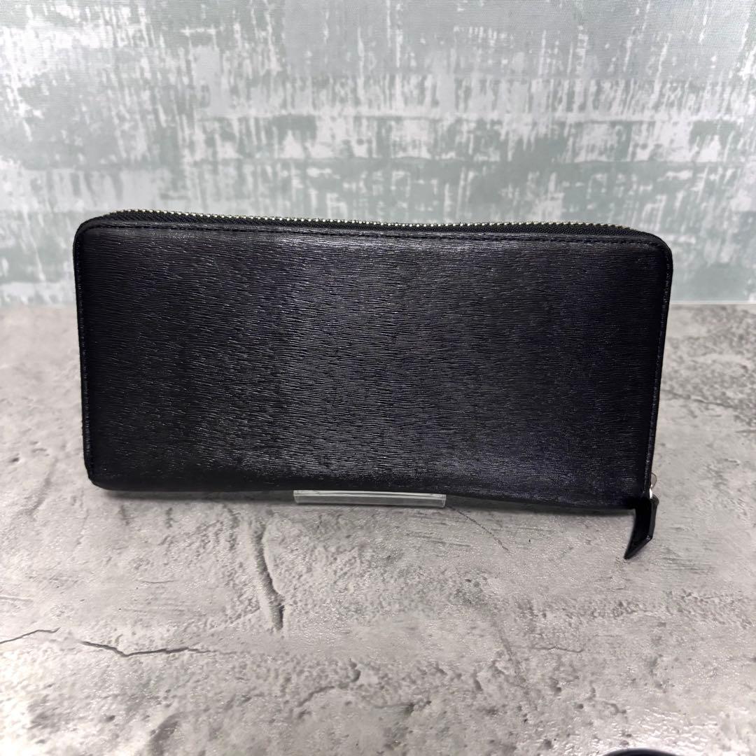 【ビリケン！】PORTER ポーター ラウンドファスナー長財布 黒 シボ