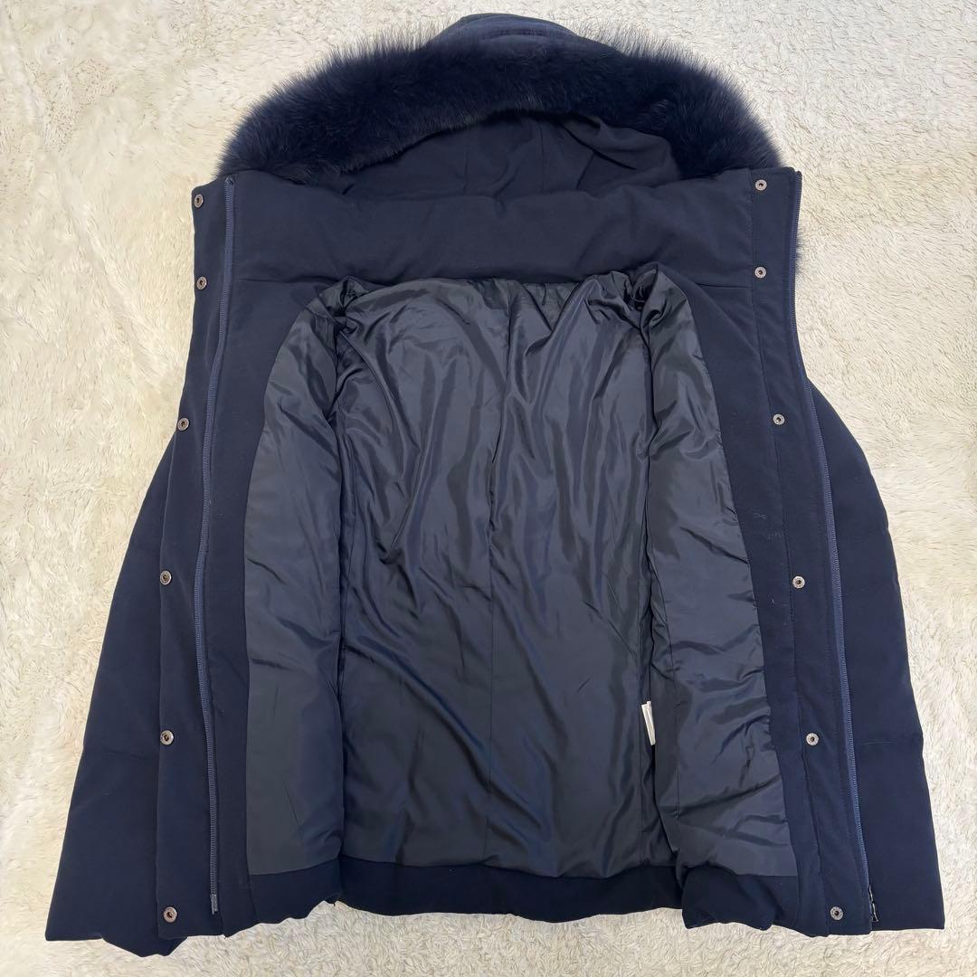 ルイルエブティック ウエストフィットショートダウンコートMフォックスファー