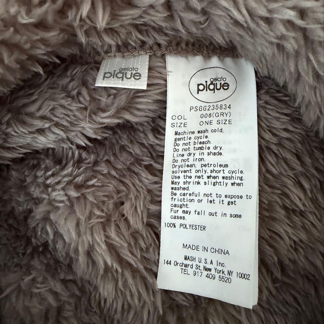 gelato pique 【Sleep】CAT着る毛布　黒猫