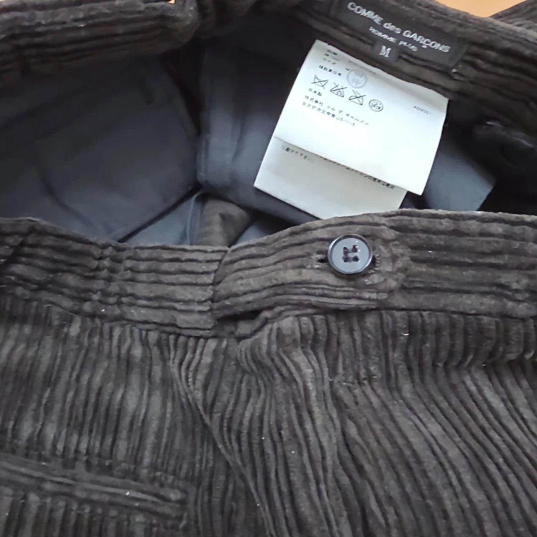 コム・デ・ギャルソン・オム・プリュス　コーデュロイパンツ　 M　ダークブラウン