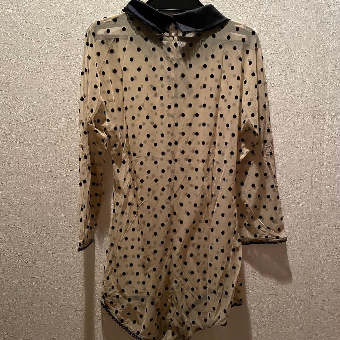 fifi chachnil ドット　ボディ　ブラウス　フィフィ