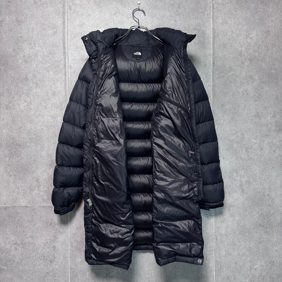 ノースフェイス ロングダウンコート レディース XL ブラック