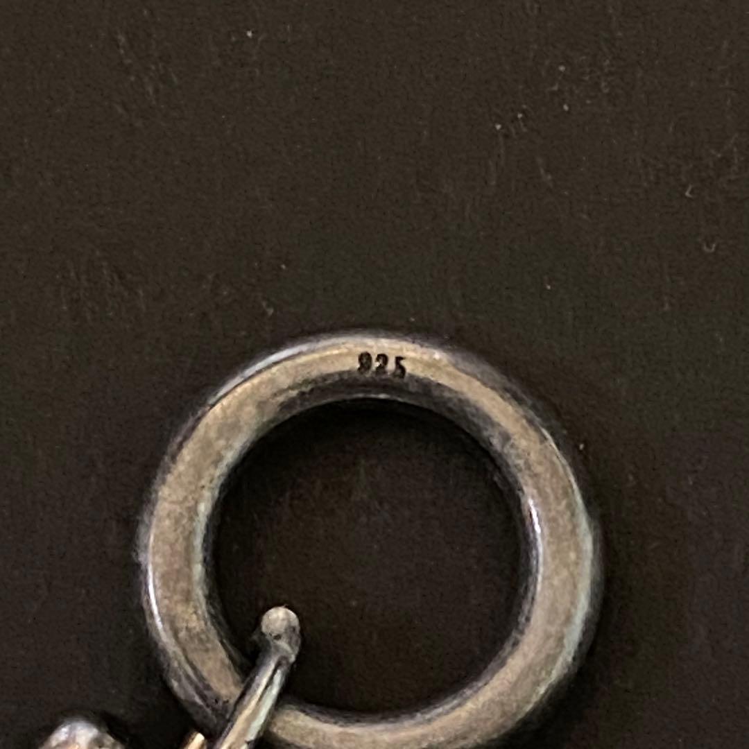 ヴィンテージ メキシコ シルバー パール DNA リンク ブレスレット