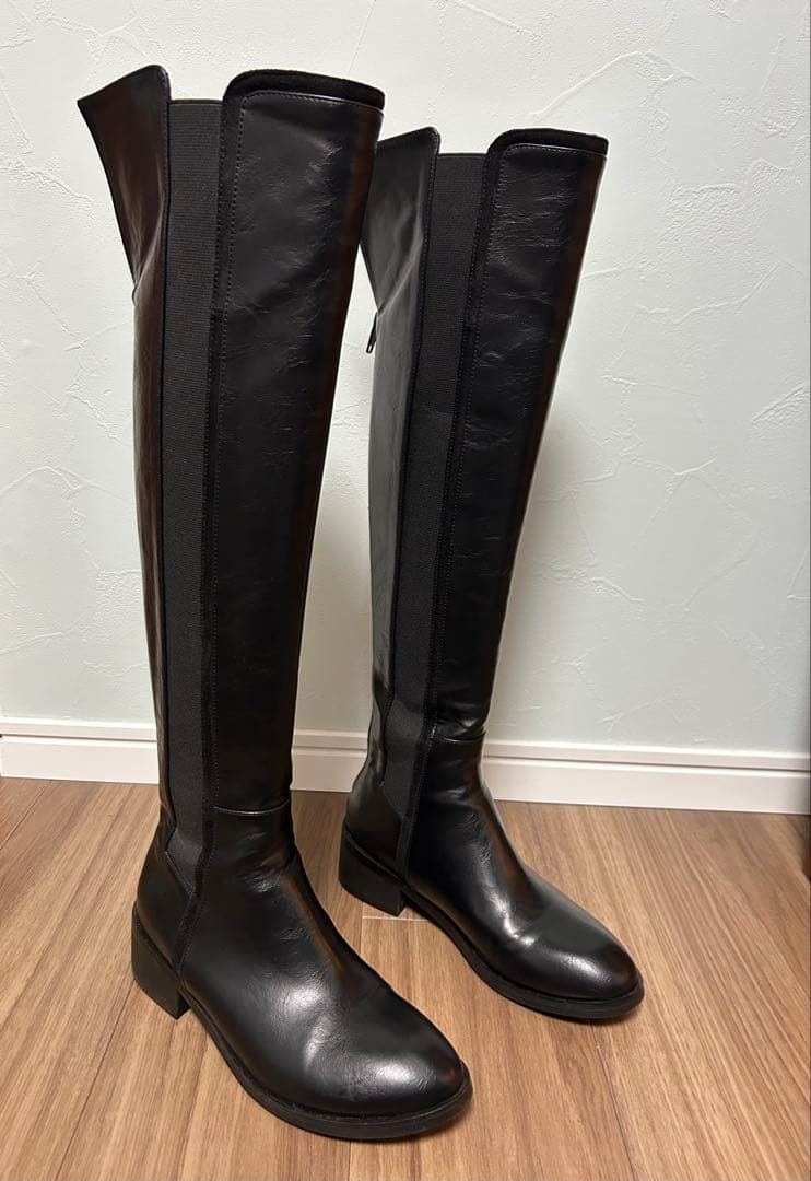 靴 HIAND Chelsea Knee-High Boots [BOOTS-3]