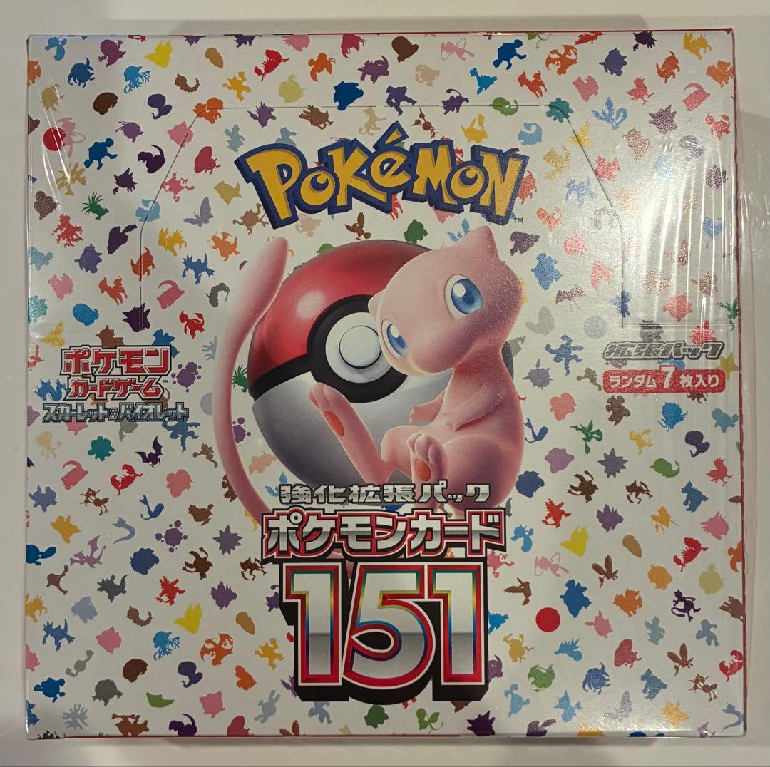ス*ヨ様 【シュリンク付き】ポケモンカード151 未開封1BOX ②