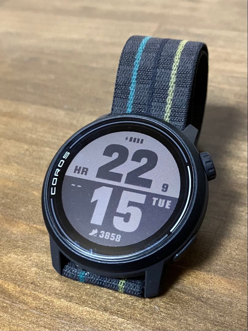 COROS スポーツウォッチ ブラックストライプ