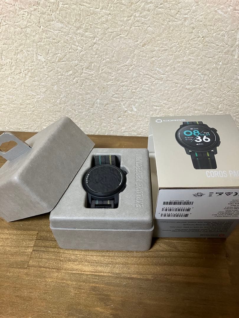 COROS スポーツウォッチ ブラックストライプ