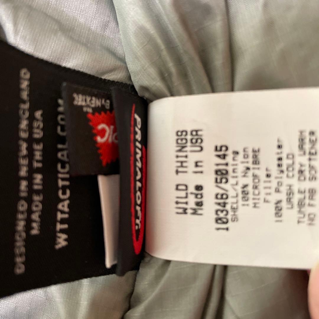 ワイルドシングス GEN III LEVEL7 プリマロフトsizeM