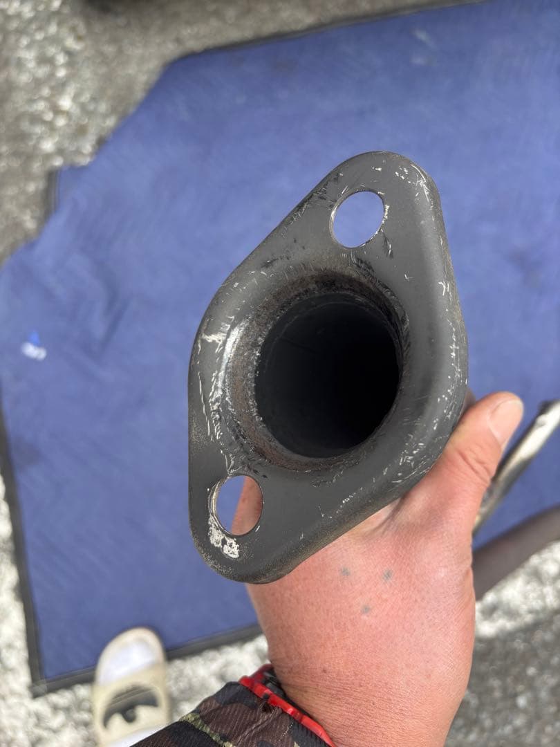 エスポワール製・ジムニーjb23・右出し跳ね上げ爆音マフラー