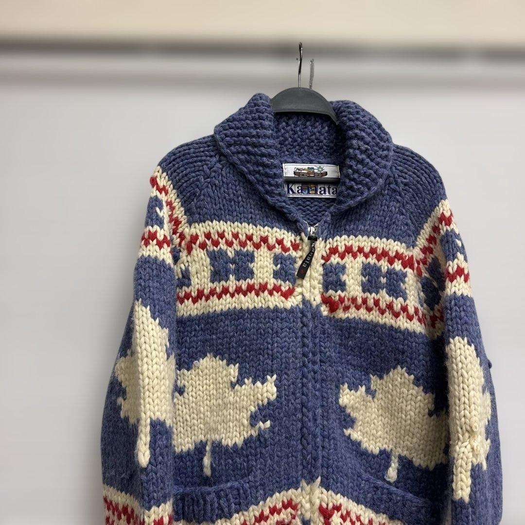 KANATA カウチンニット TALONジップ ダブルジップ