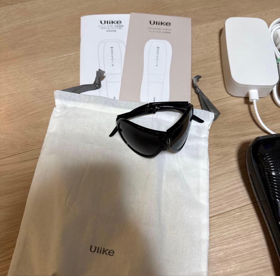 Ulike Men x 脱毛器 vio対応 ブラック サングラス付き