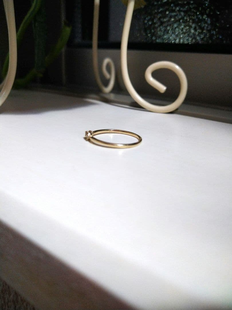 cui-cui K１０YG　ダイヤモンド リング　＃９