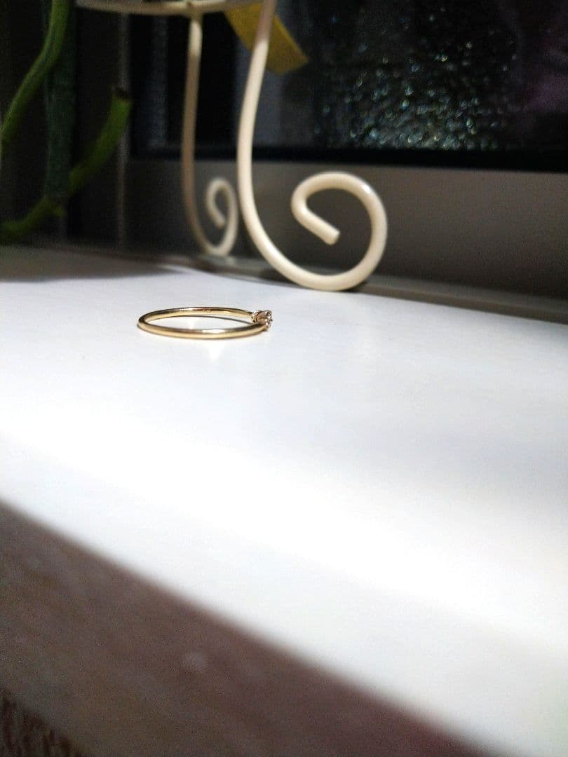 cui-cui K１０YG　ダイヤモンド リング　＃９