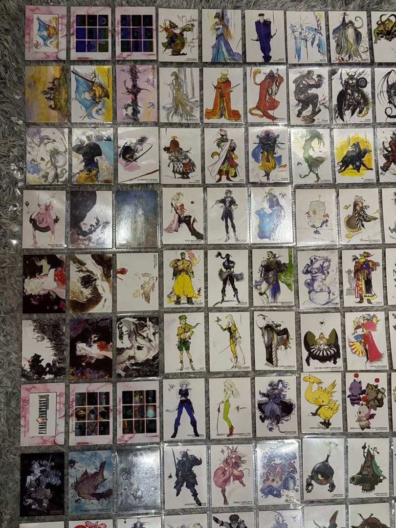 ファイナルファンタジーアートミュージアム3rdエディション初版フルコンプ144枚