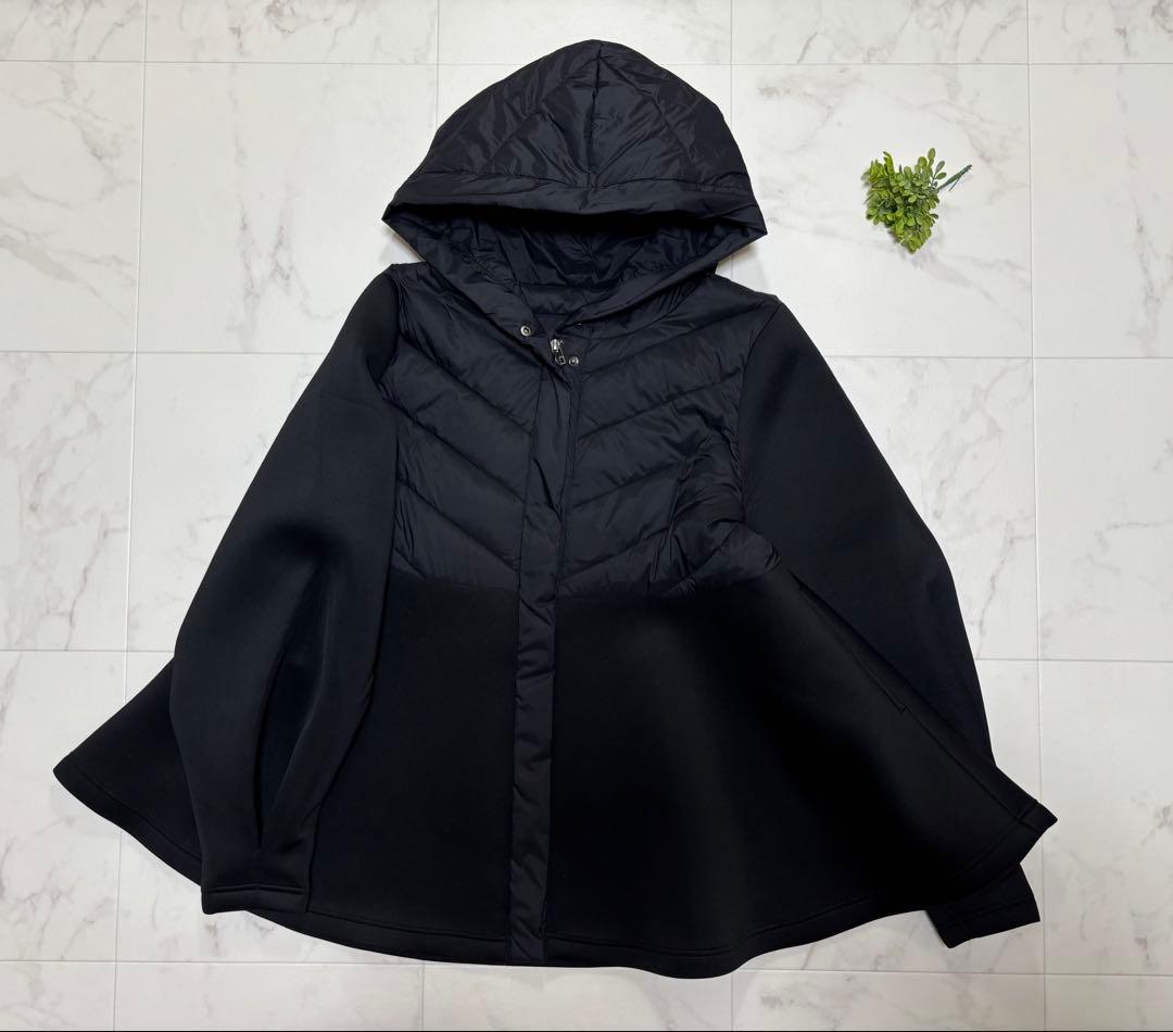 美品　3Lサイズ　ルイルエブティック　ダンボール　ライトダウン　ジャケット　黒