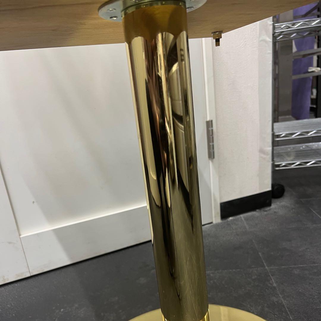 【中古品】シンプルセルフスタンド　パン屋　トング・トレー 台 収納 飾り棚