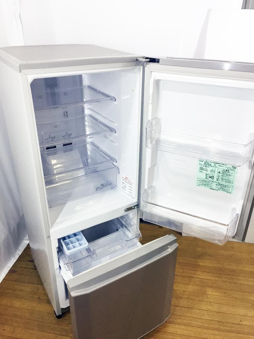 送料無料★三菱 146L 冷蔵庫【MR-P15W-S】