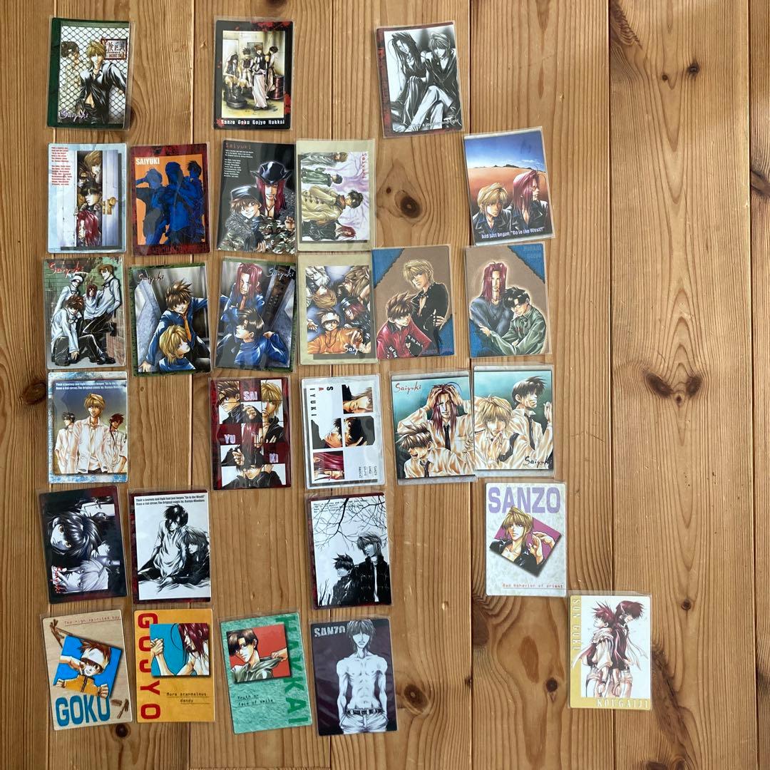 まとめ売り　峰倉かずや　最遊記　トレーディングカード　ステッカー