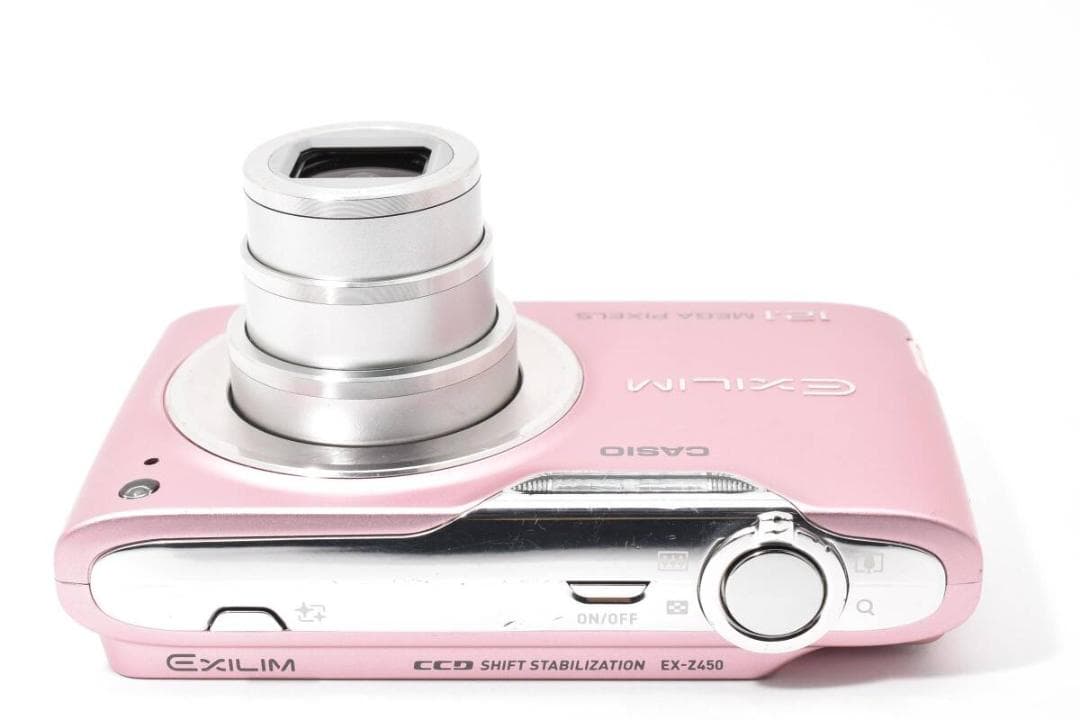 美品 カシオ　CASIO EXILIM EX-Z450 ピンク ＃A367