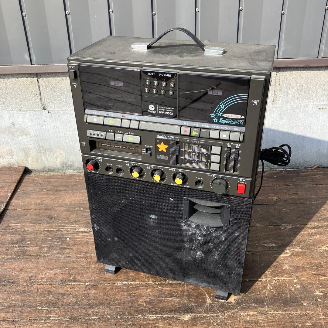 B-1 Clarion クラリオン 8トラック カラオケセット スーパーヴォイス