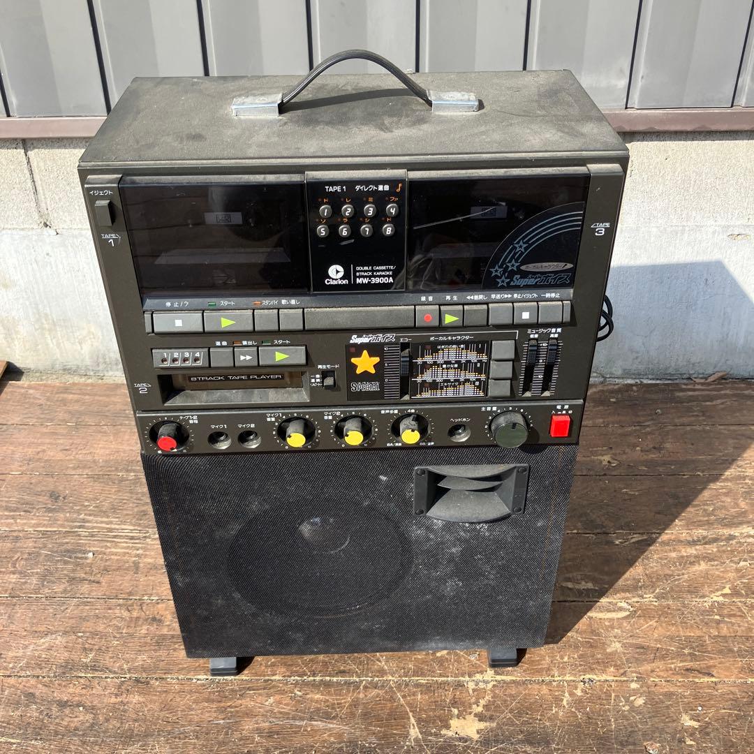 B-1 Clarion クラリオン 8トラック カラオケセット スーパーヴォイス