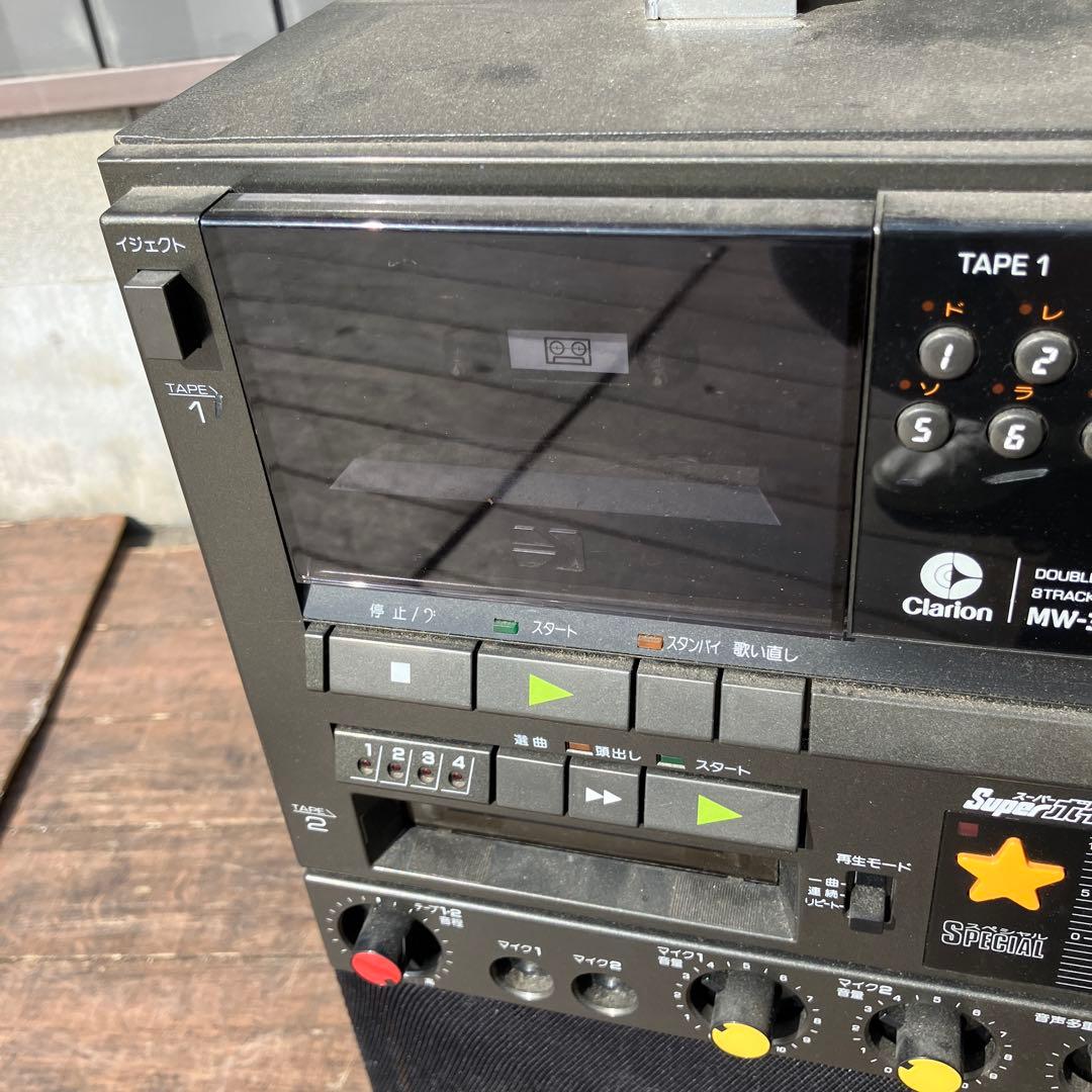 B-1 Clarion クラリオン 8トラック カラオケセット スーパーヴォイス