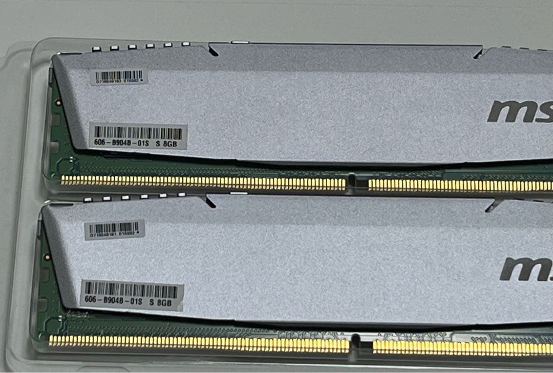 MSI DDR5 5600 16GB メモリー 8GB 2枚セット