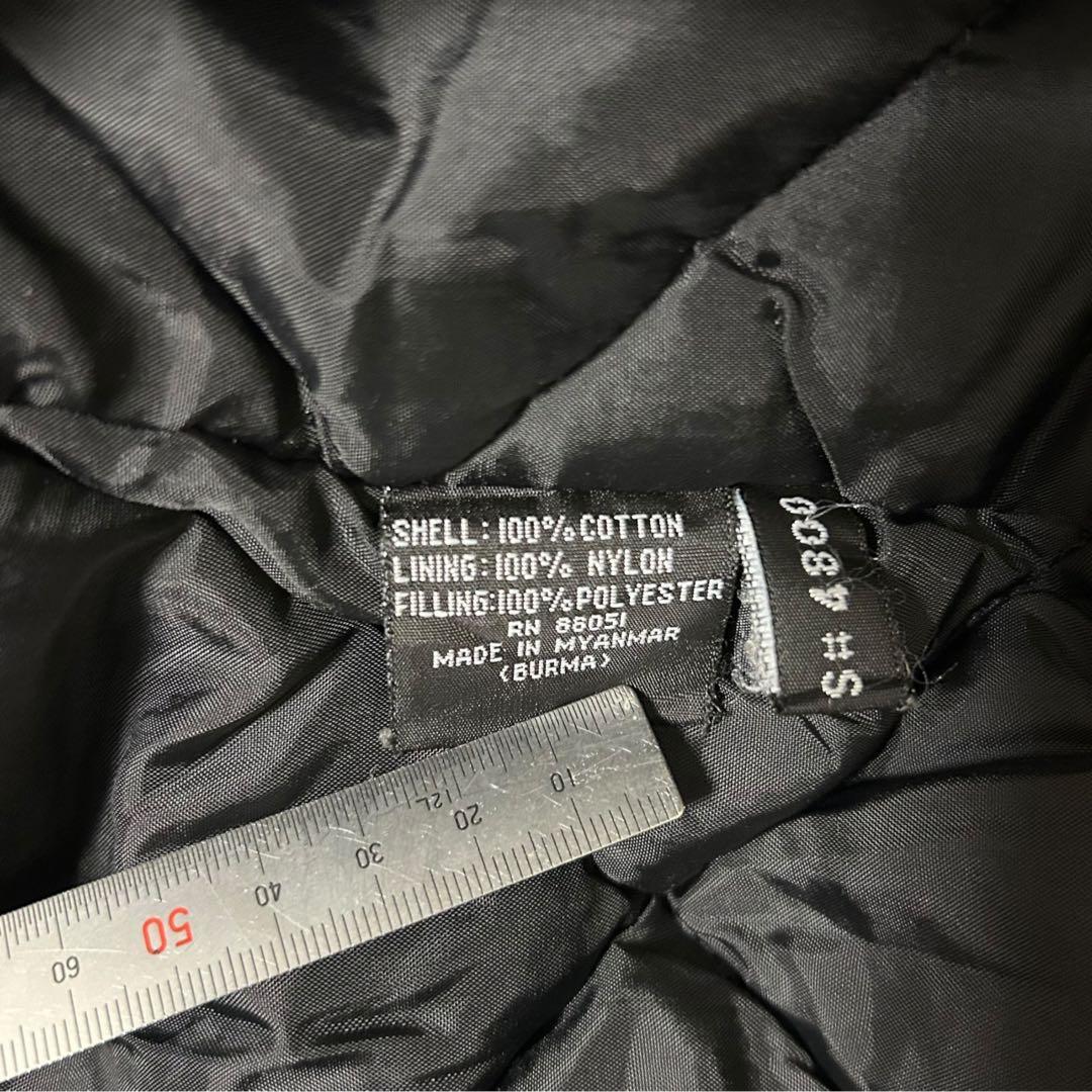 希少USA古着 00sデトロイトジャケットキルティングライナー襟コーデダック地