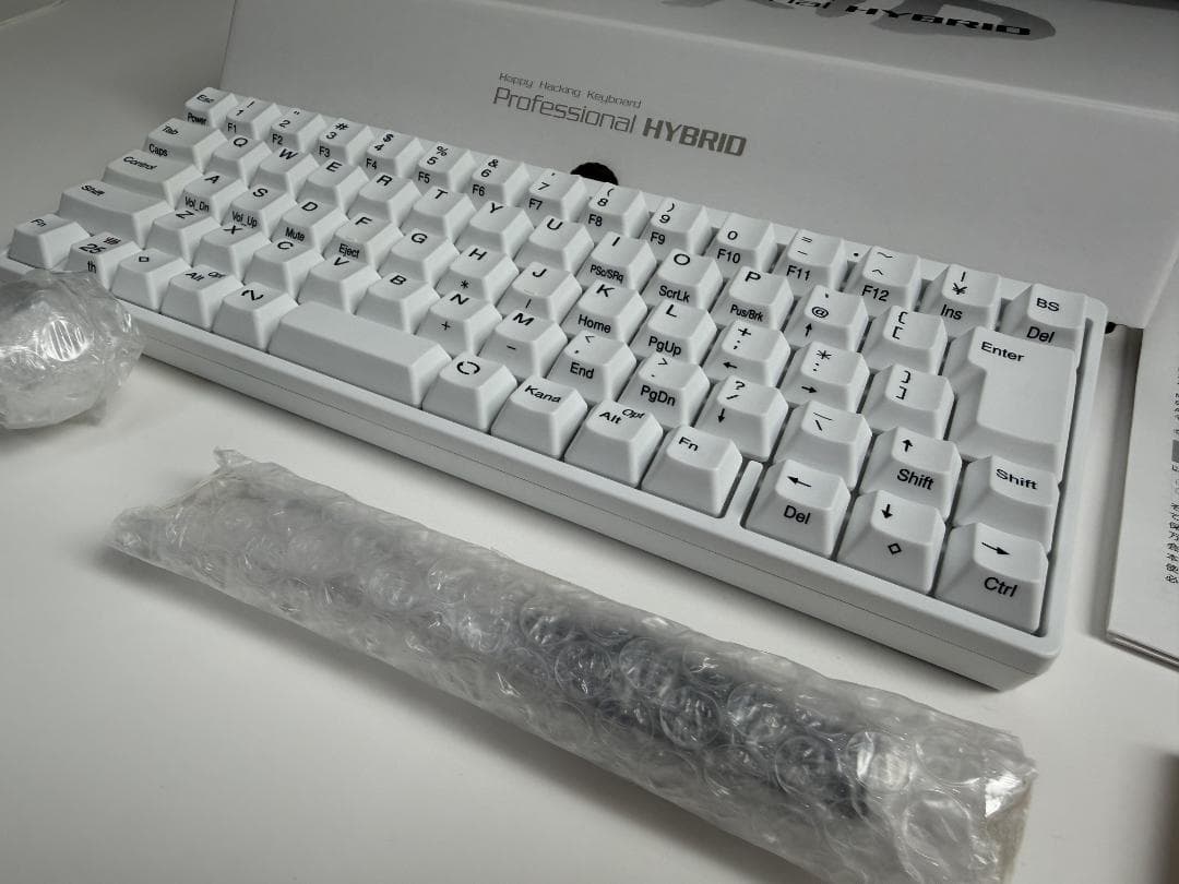 HHKB Professional HYBRID Type-S 日本語配列 雪