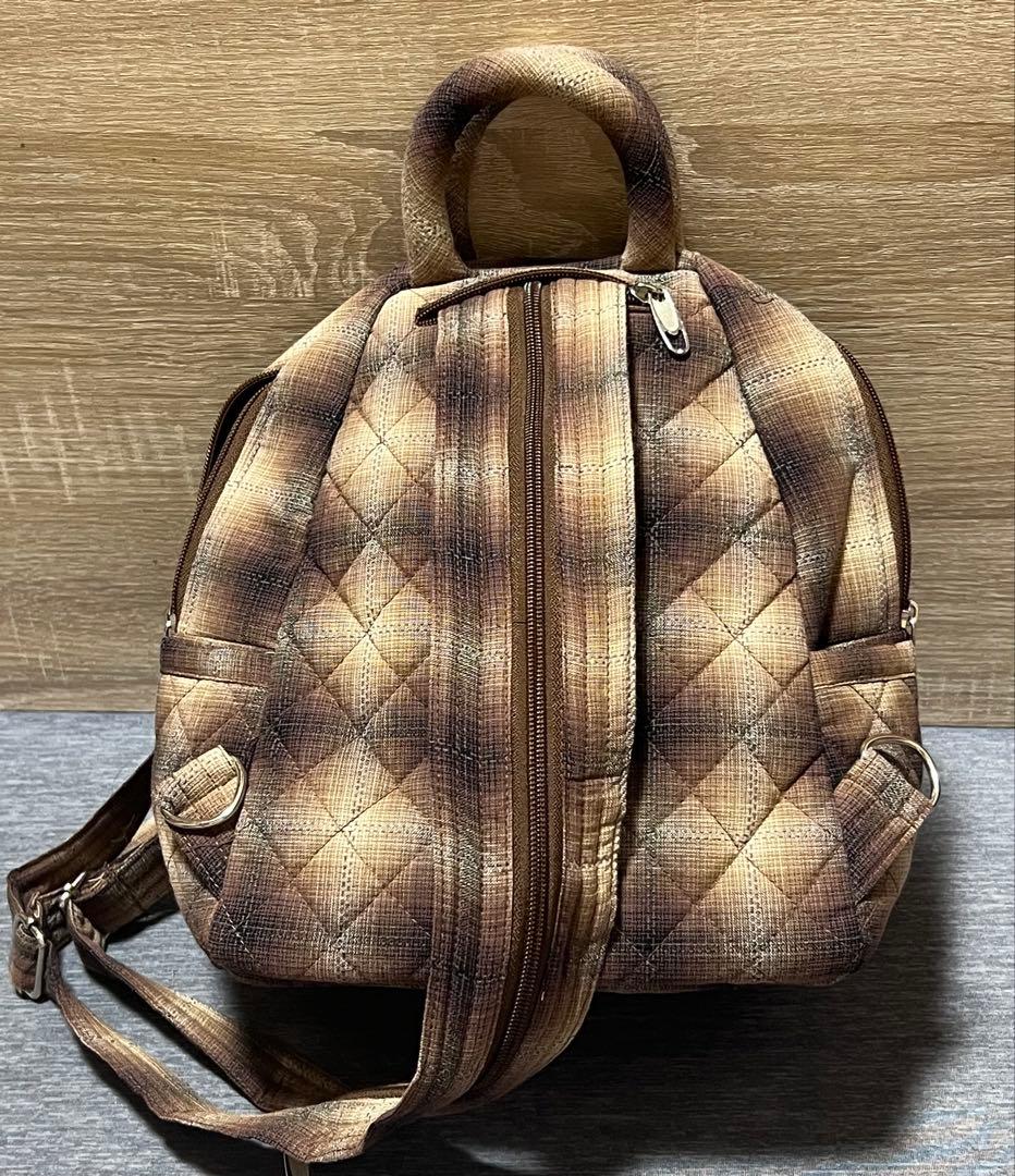 ★新作★スーちゃん＆うさぎ　リュック　ボディバッグ　ハンドメイド　ブラウン系