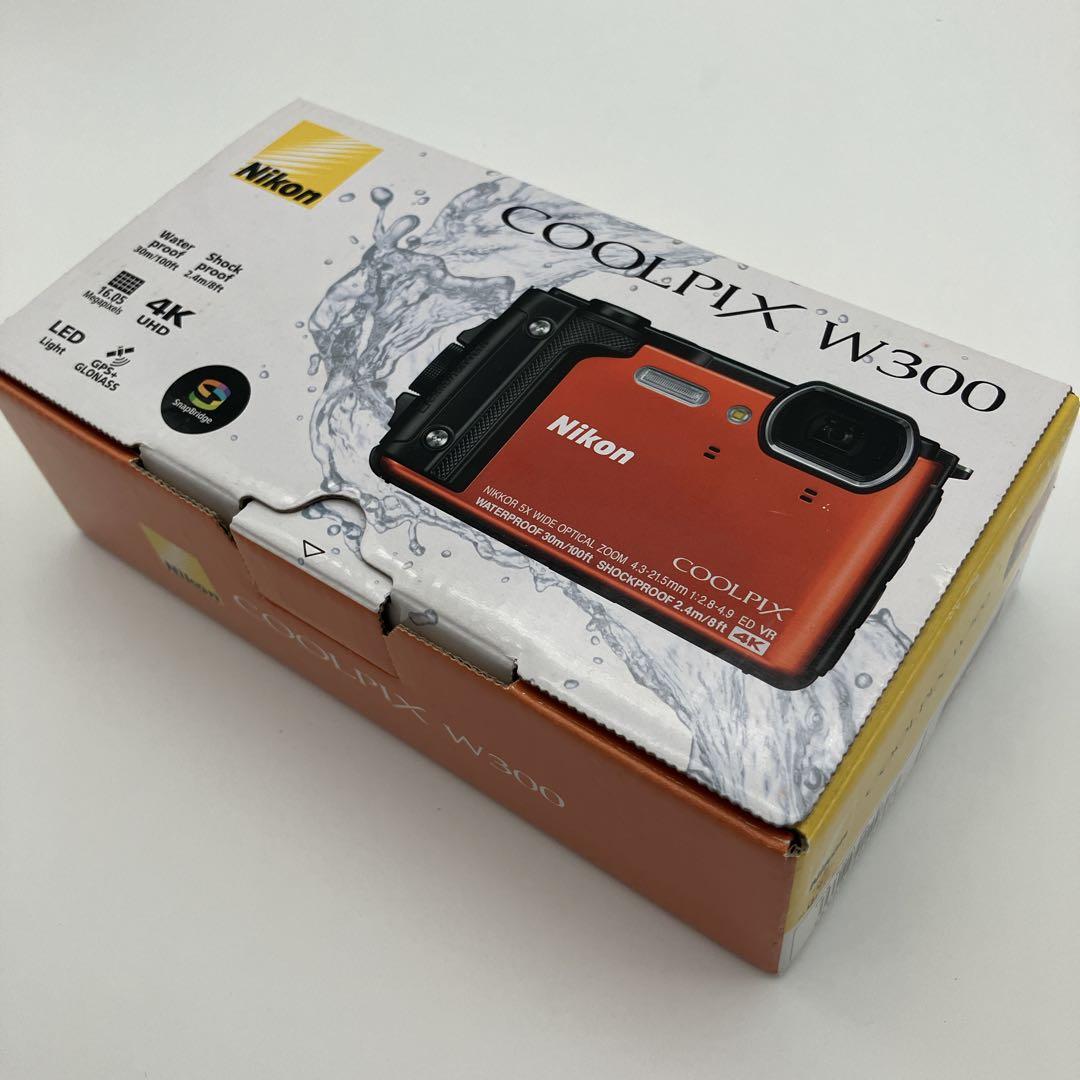 【新品未使用】Nikon COOLPIX W300 デジカメ 防水 WiFi対応