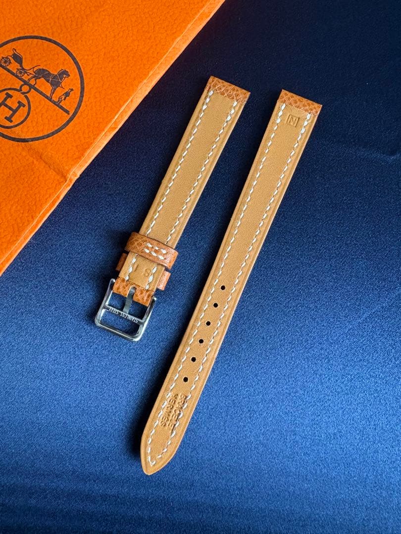 HERMES クリッパー レザーベルト