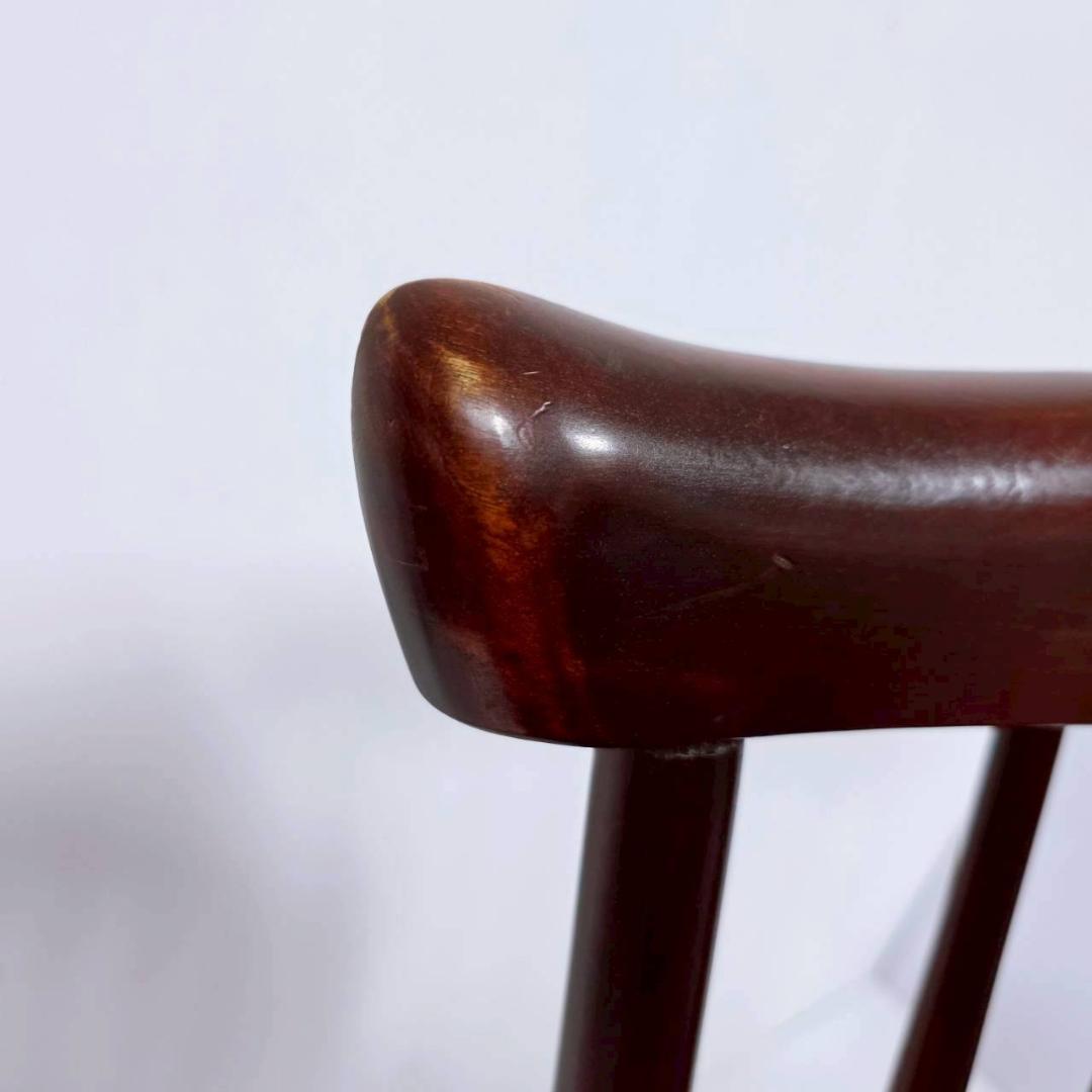 九州日向工芸家具 ウィンザーチェア 木製 レトロ