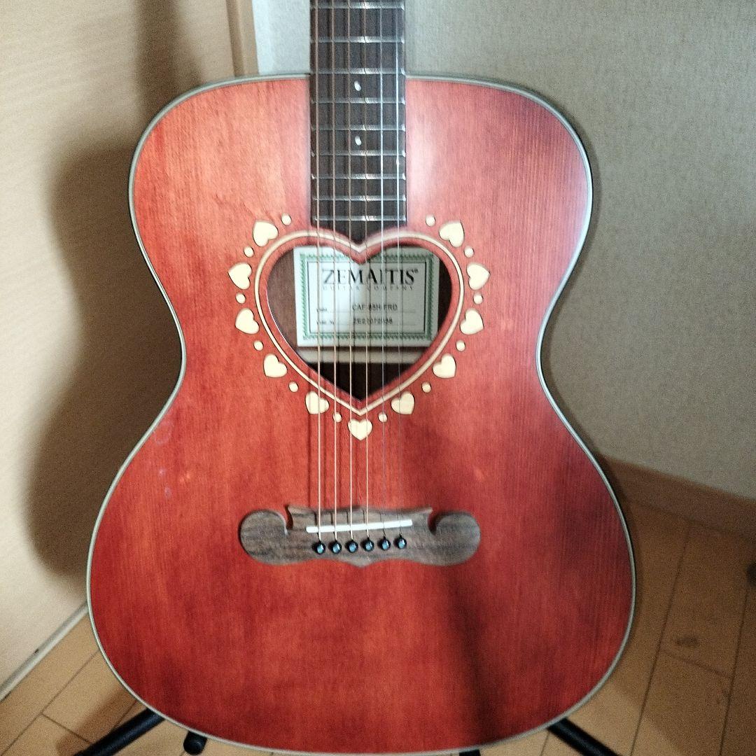 Zemaitis CAF-85H Faded Red ゼマイティス　エレアコ