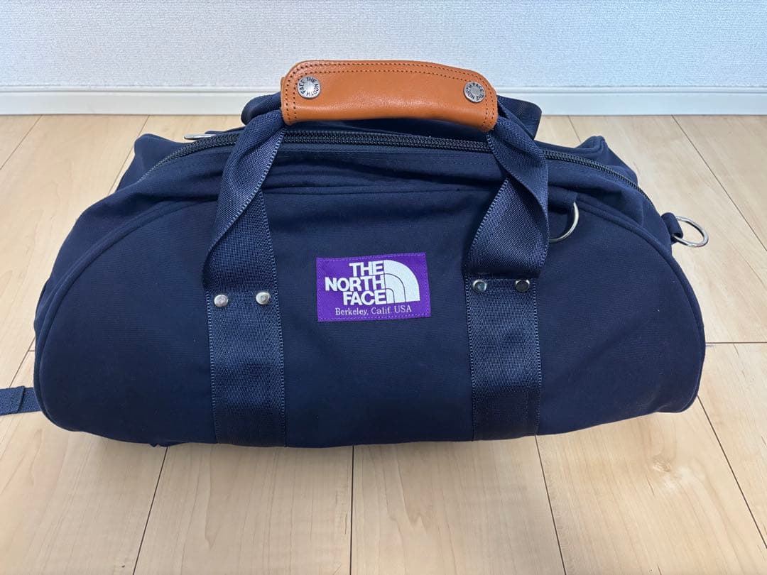 【美品】THE NORTH FACE ボストンバッグ ネイビー