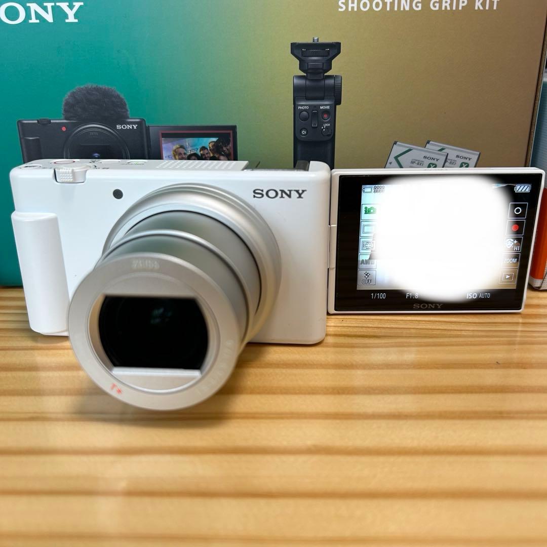 【美品】SONY ZV-1 ll SHOOTING GRIP KIT