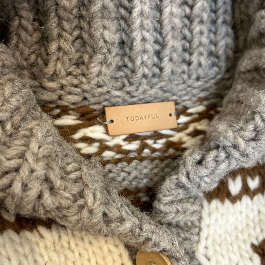 todayful カウチンニット　親子　お揃い