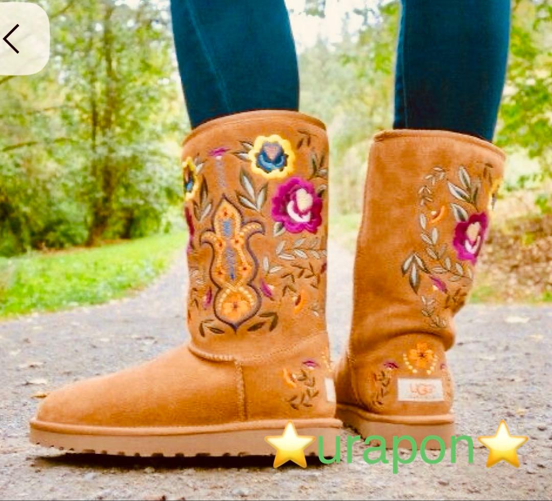 りん様　Hawaii限定✨UGG✨Juliette Floral✨刺繍入