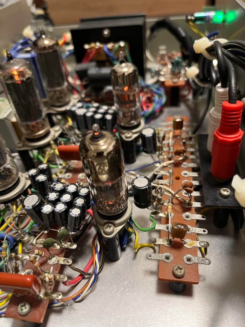 真空管アンプ 本体 良品 自作