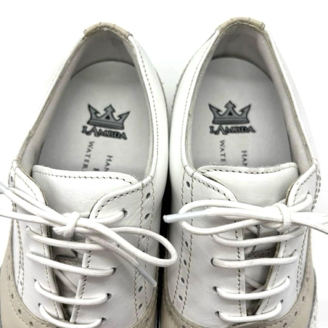 【極美品】LAMBDA ラムダ IMOLA イモラ スパイクレス ゴルフシューズ