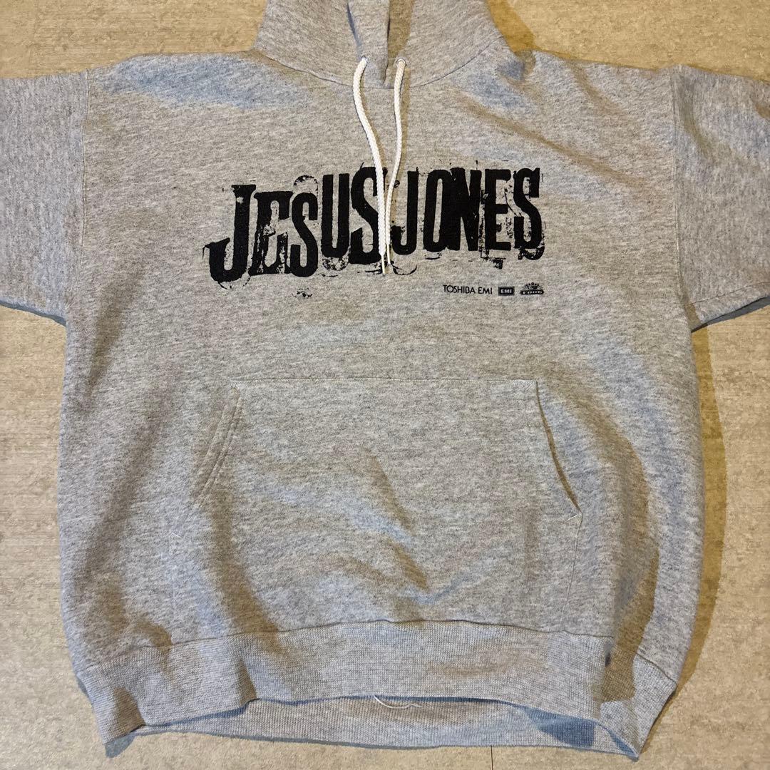 N．Ｉ商品 90s vintage JESUS JONES パーカー XL
