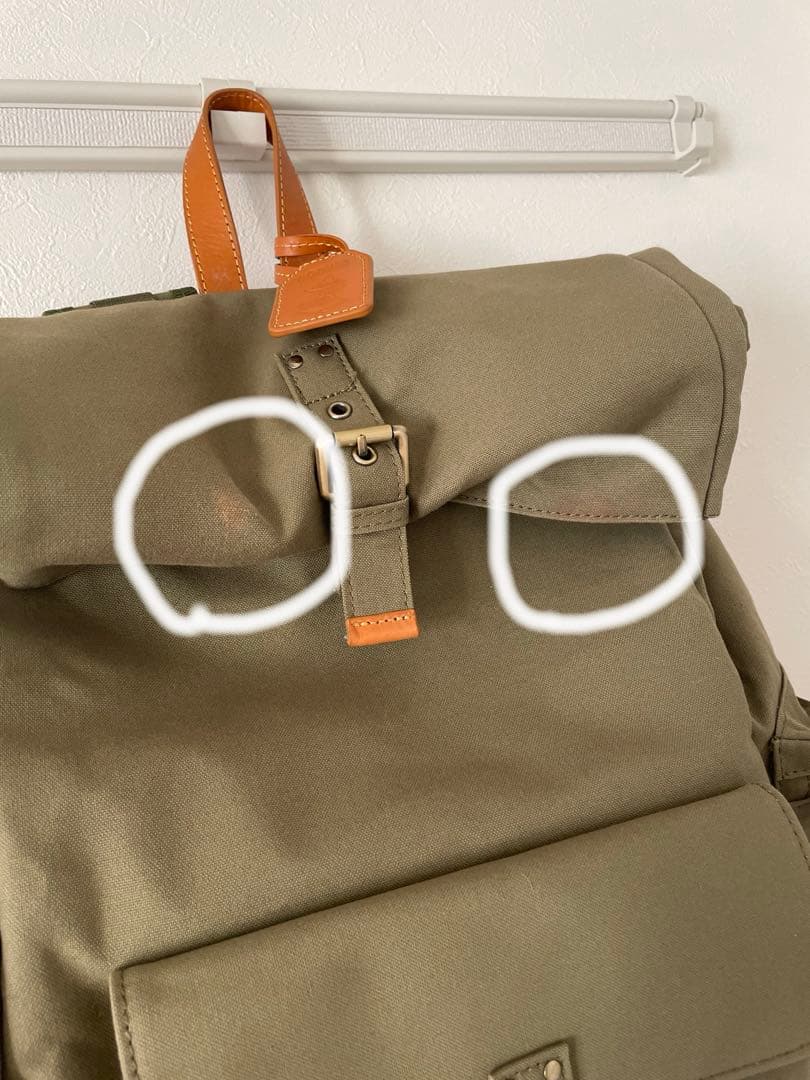 MOOMIN　スナフキン　旅人のリュックサック　　倉敷帆布